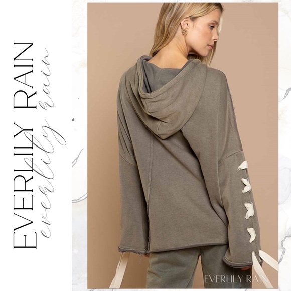 LAST ONE! POL French Terry Hoodie - Picture 6 of 9